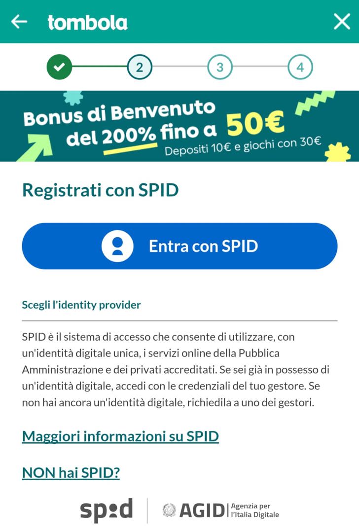 registrazione spid